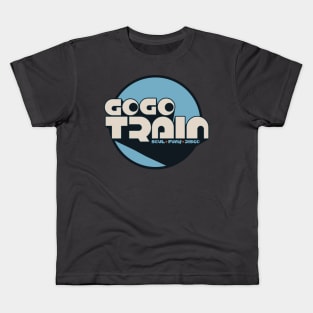 The GoGo Train Blue Kids T-Shirt